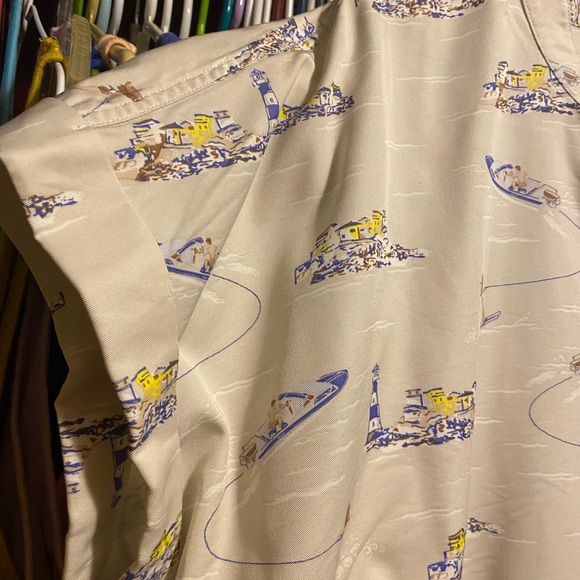 Lands Ens cap sleeve button blouse never worn only washed size 2X - Picture 3 of 6